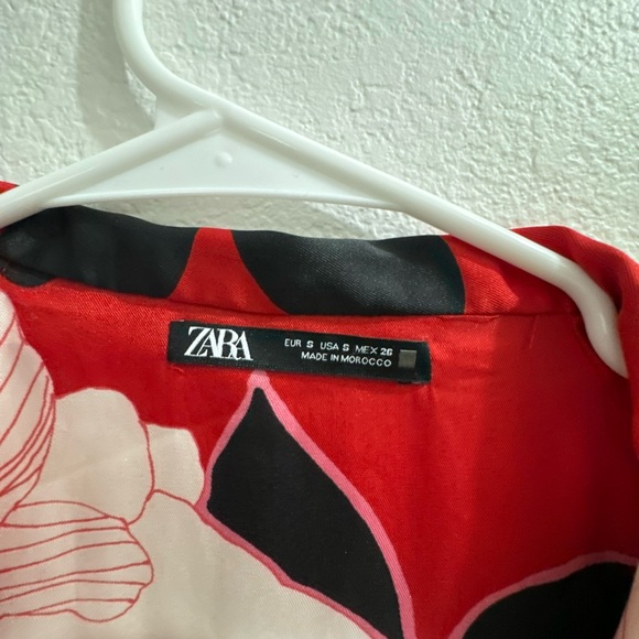 ZARA FLORAL PRINT DRESS - Picture 3 of 6